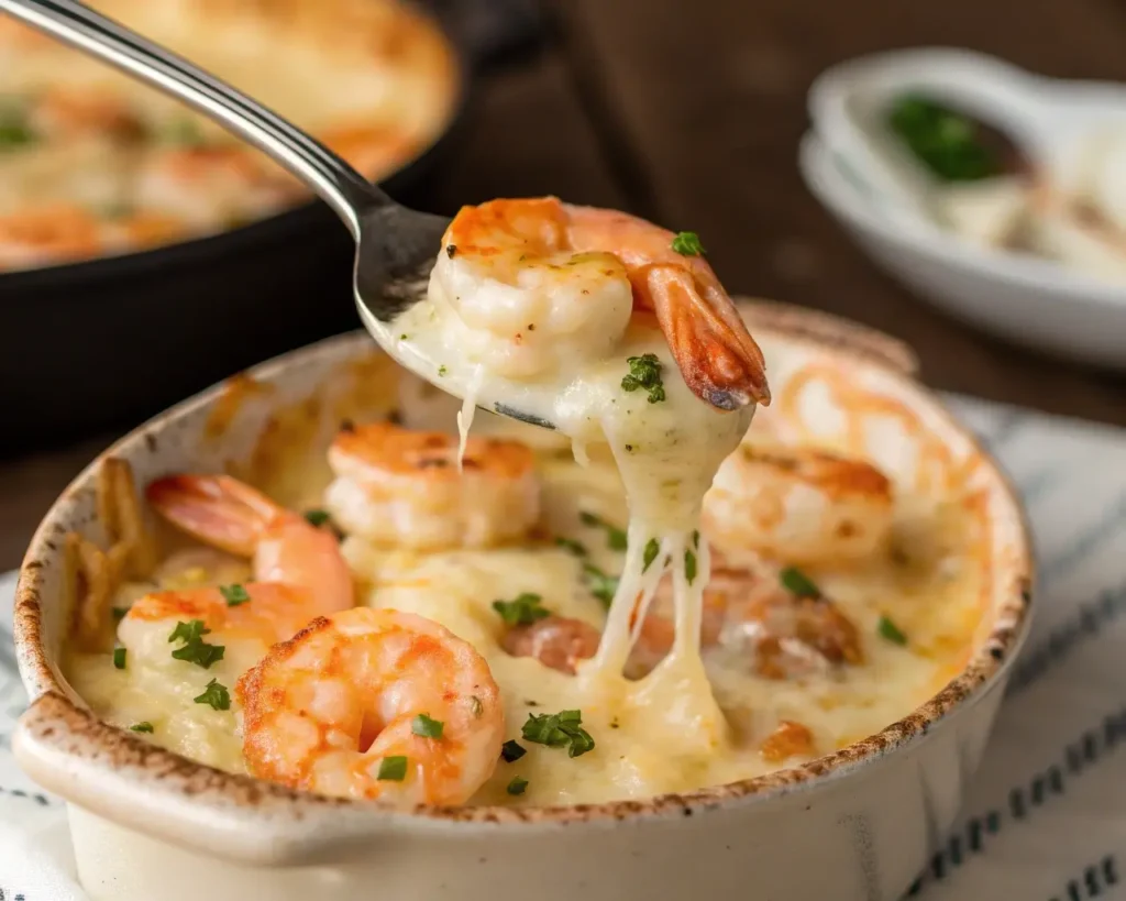 How to Make Garlic Shrimp Gratin in 3 Simple Steps – Cheesy and Creamy