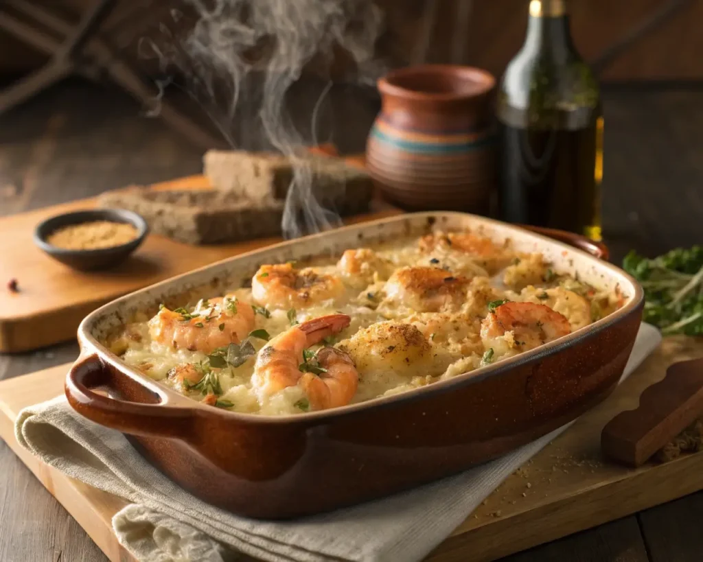 How to Make Garlic Shrimp Gratin in 3 Simple Steps – Baked to Perfection