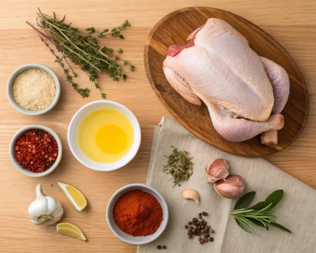 Cajun Turkey Recipe: Flavorful with 6 Spices – Cajun seasoning ingredients displayed